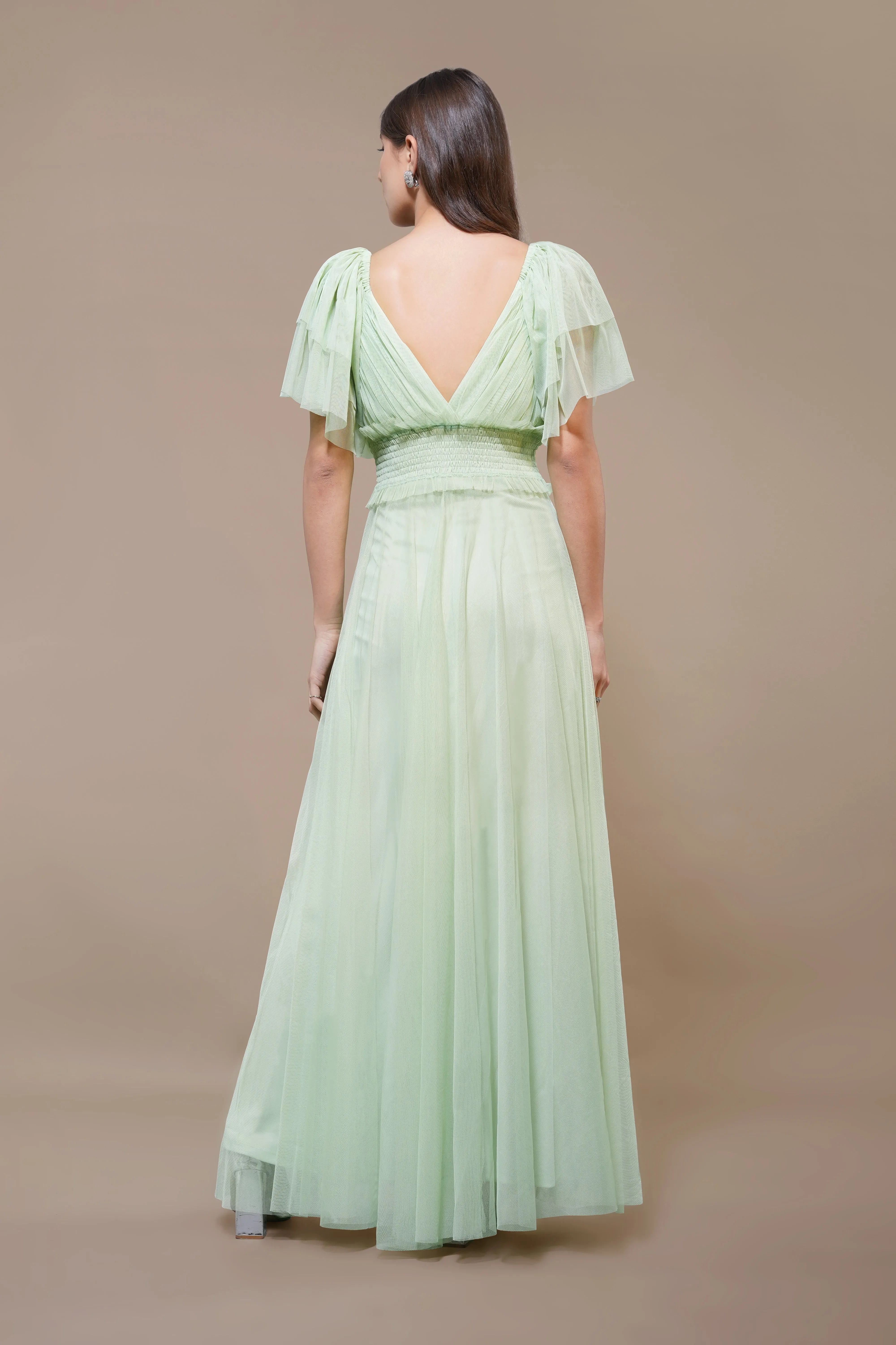 Shelby Maxi Dress in Sage Green