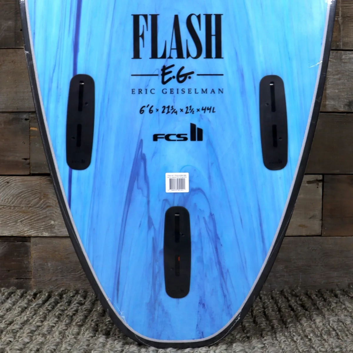 Softech Eric Geiselman Flash 6'6 x 21 ¼ x 2 ½ Surfboard - Aqua Marble