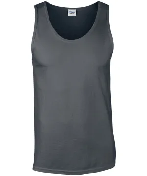 Softstyle adult tank top | Charcoal