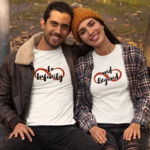 To Infinity and Beyond Couple's Matching Set - Valentine's Gift, Adorable Outfit for Lovers