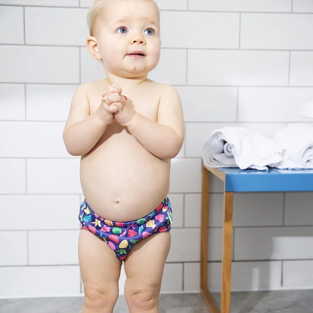 Tots Bots Swim Pants - Mussel Sea Shells