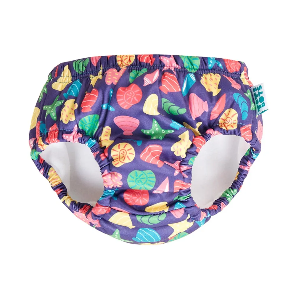 Tots Bots Swim Pants - Mussel Sea Shells