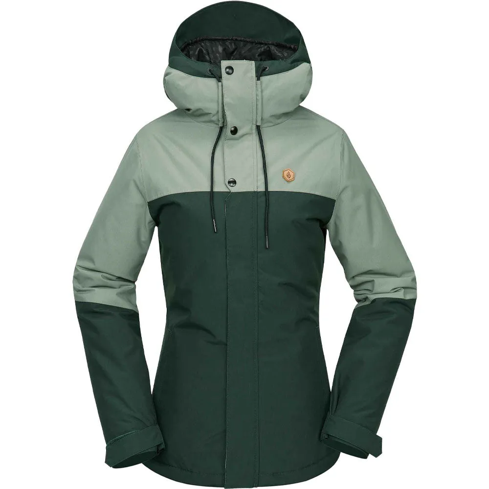 Volcom Womens Bolt Insulated Snow Jacket Scarab