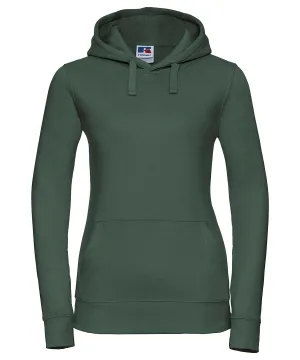 Womens authentic hooded sweatshirt | Bottle Green