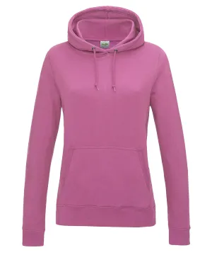 Womens College Hoodie | Candyfloss Pink